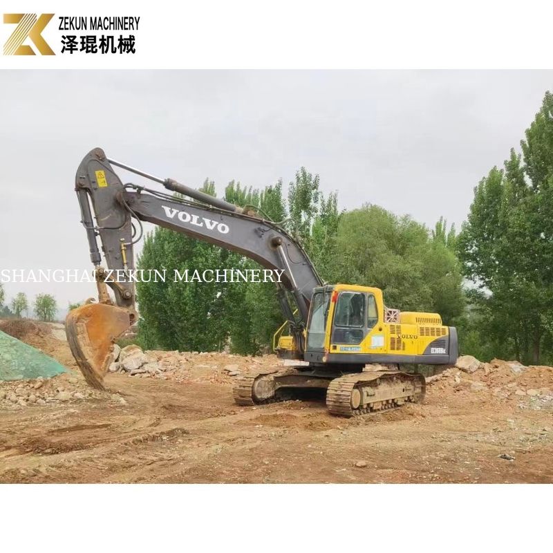 36 ตัน Volvo EC360 Excavator ใช้ EC360BLC เครื่องขุดมือสองสําหรับโรงไฟฟ้า