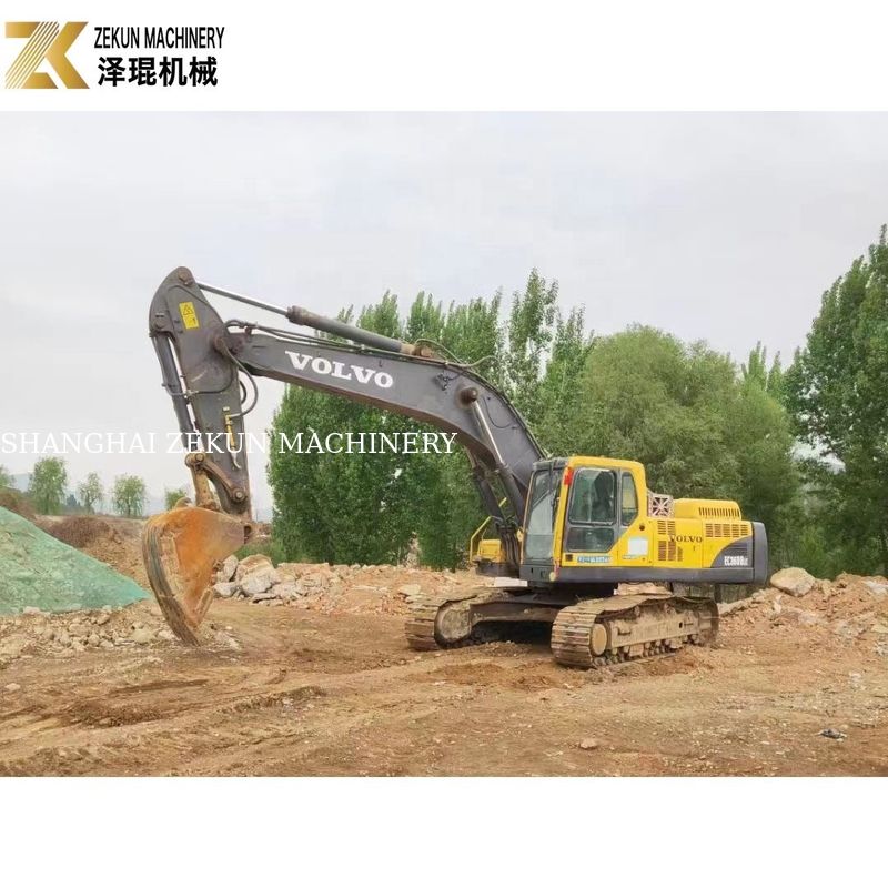 36 ตัน Volvo EC360 Excavator ใช้ EC360BLC เครื่องขุดมือสองสําหรับโรงไฟฟ้า