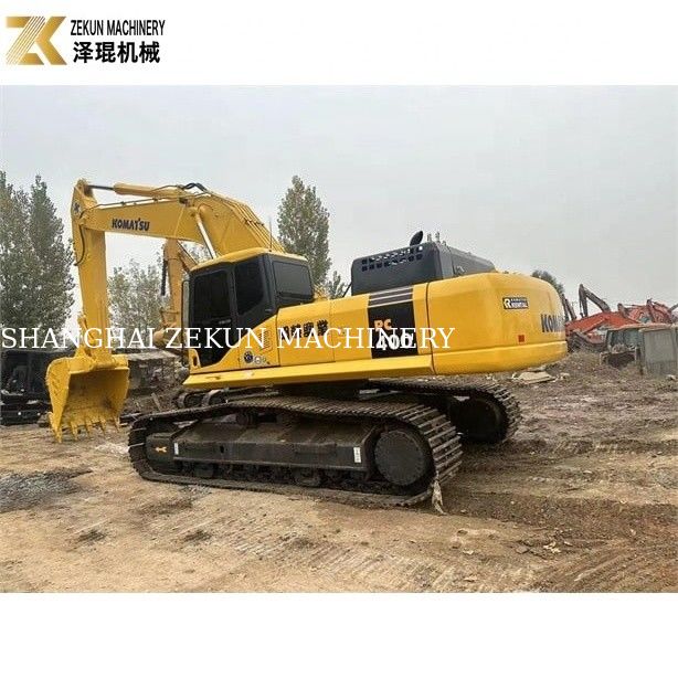 1.9m3 Bucket Hydraulic Crawler Excavator ใช้ Komatsu PC400-7 เพื่อการทํางานอย่างเรียบร้อย