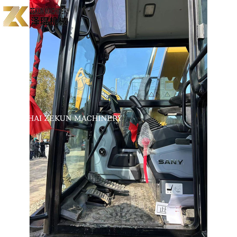 มือสอง Sany SY75C โปร 7.5 ตัน มินิ Crawler Digger ด้วยเครื่องยนต์ ISUZU