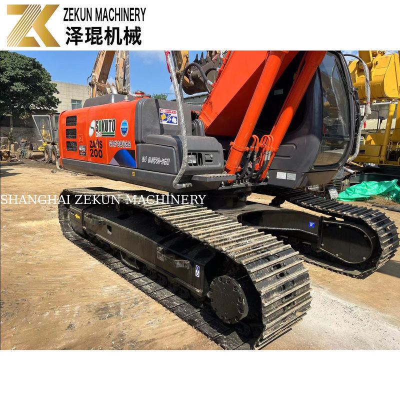20 ตัน ใช้มือสอง HITACHI ZX 200-3G เครื่องขุดขยะ