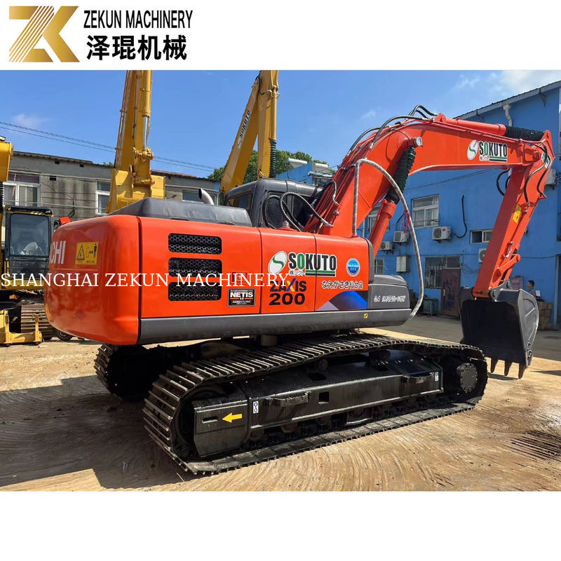 20 ตัน ใช้มือสอง HITACHI ZX 200-3G เครื่องขุดขยะ