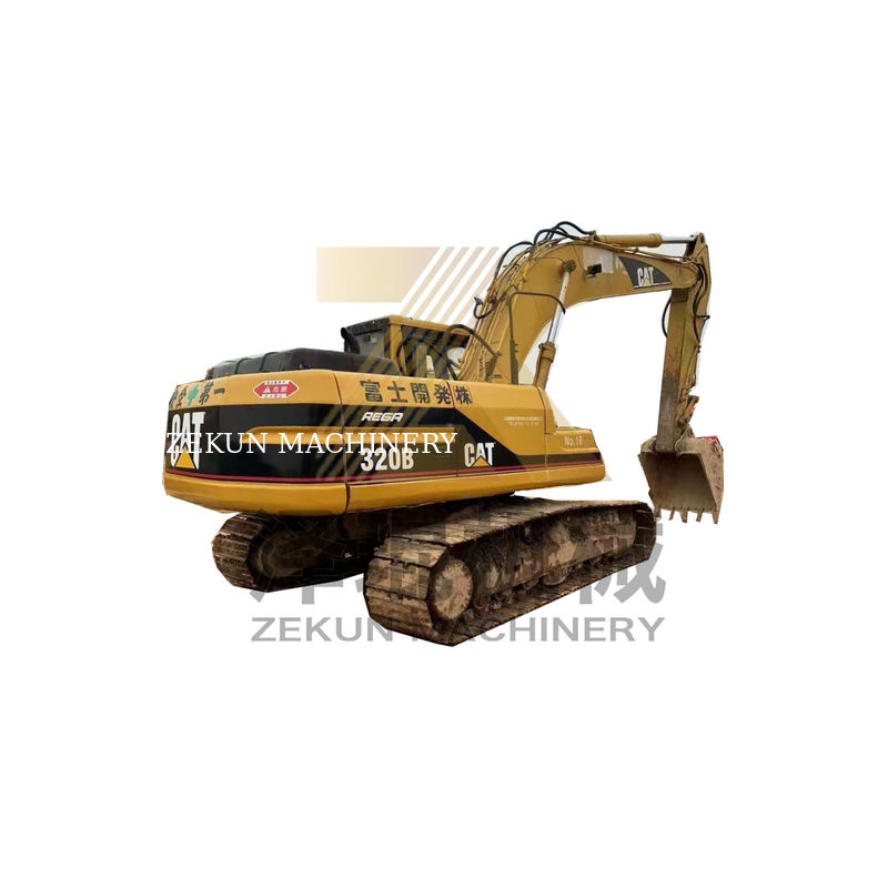 Cat 320 เครื่องขุดแคร์เลอร์มือสอง อะไหล่แท้และโซ่สายปี 2015