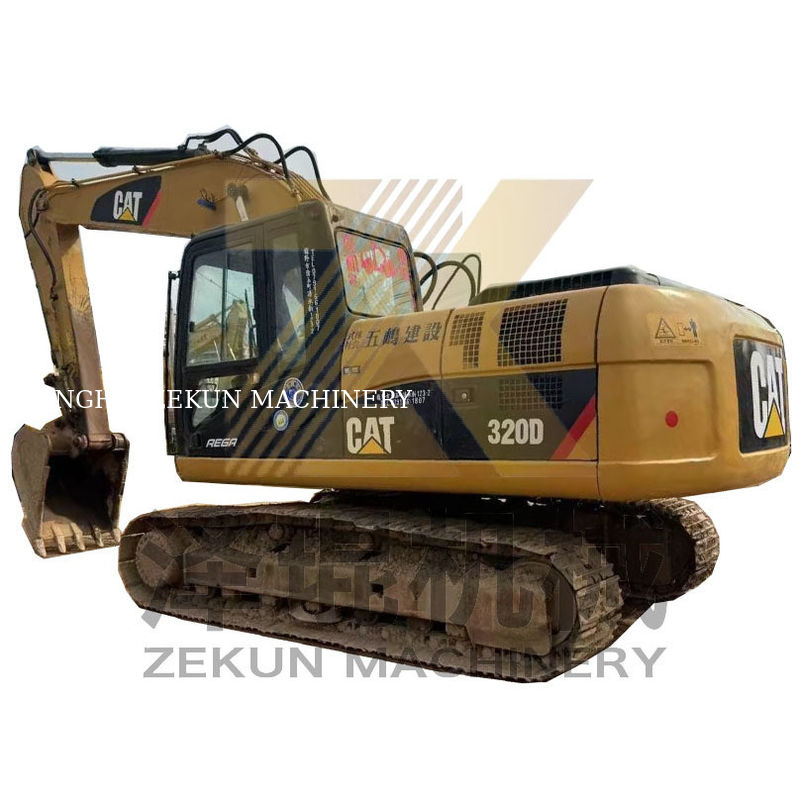 เครื่องขุด Cat 320D มือสองในญี่ปุ่น น้ําหนักเครื่อง 20000 กิโลกรัม สภาพดี