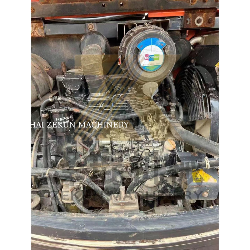 5500 KG Doosan60-7 DH55/DH60-7/80-7 DH60/DH60-7 เครื่องขุดที่มีเวลาทํางาน 0-2000 ชั่วโมง