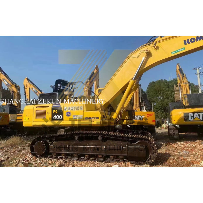 2020 มือสอง Komatsu PC400-8 Excavator กับปั๊มไฮดรอลิกอื่น ๆ และผลงาน