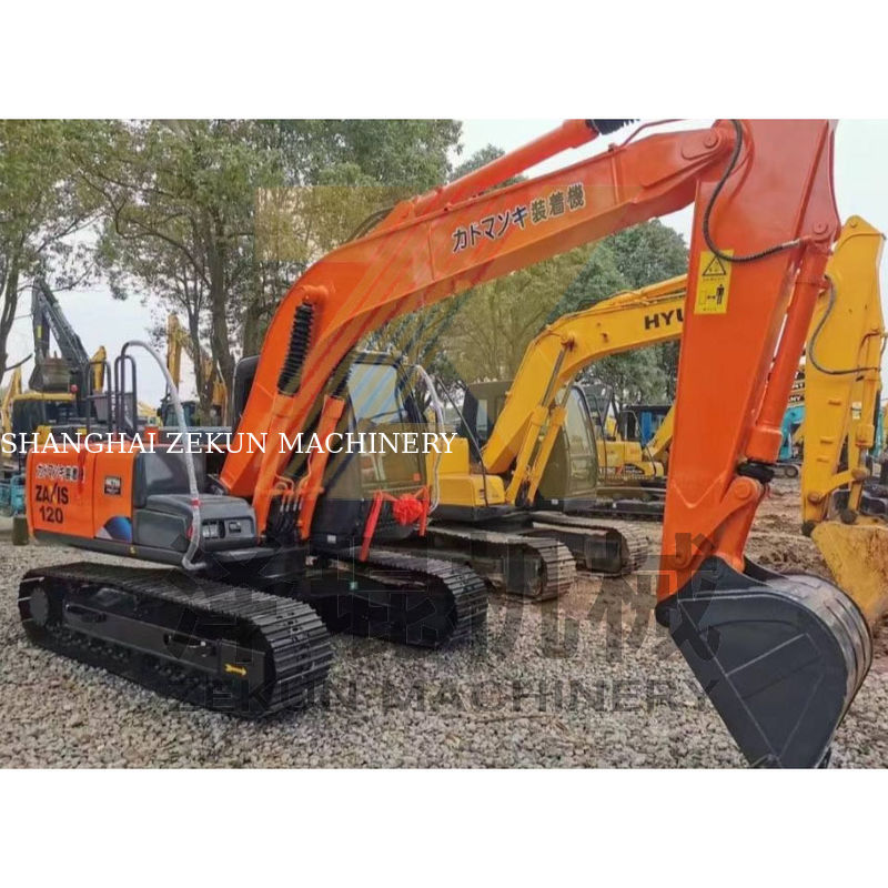 Hitachi ZX120 Excavator Final Drive ด้วยปั๊มไฮดรอลิก และความจุของถัง 0.81 m3
