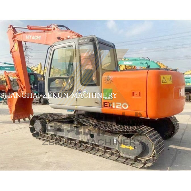 มือสอง ฮิตาชิ ZX120-5 ZX120-6 เครื่องขุดขุดขนาดเล็ก 7420 ชั่วโมงการทํางาน