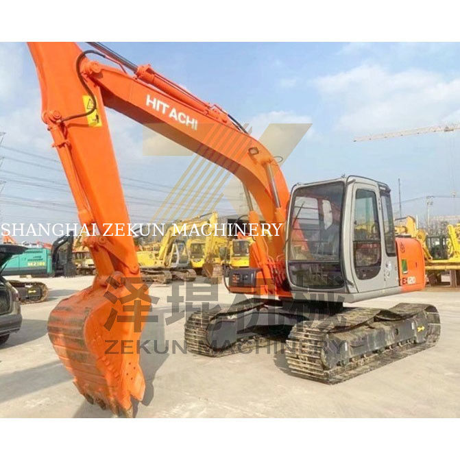 มือสอง ฮิตาชิ ZX120-5 ZX120-6 เครื่องขุดขุดขนาดเล็ก 7420 ชั่วโมงการทํางาน