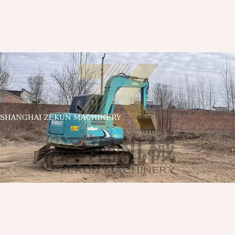 41KW ญี่ปุ่น ผลิต Kobelco Mini SK75 YC85 SK75-8 SH120 SR Excavator 9 27 2023 ในเวลา