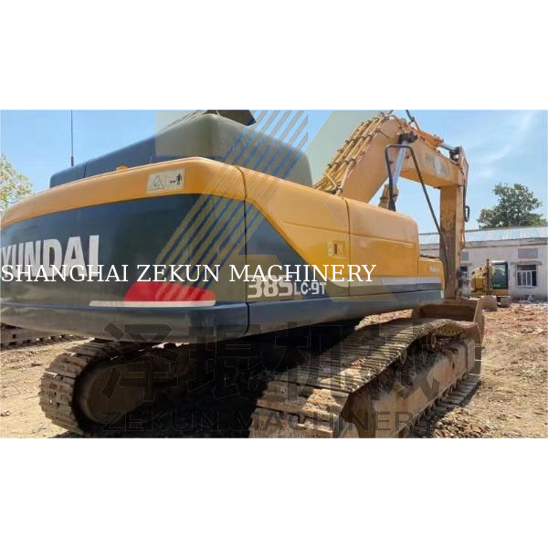 Hyundai R385 R385-9 R385LC-9T พั๊มไฮดรอลิกมือสอง สภาพดีเยี่ยมในเซี่ยงไฮ้