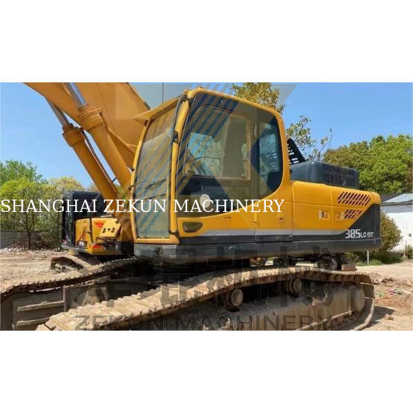 Hyundai R385 R385-9 R385LC-9T พั๊มไฮดรอลิกมือสอง สภาพดีเยี่ยมในเซี่ยงไฮ้