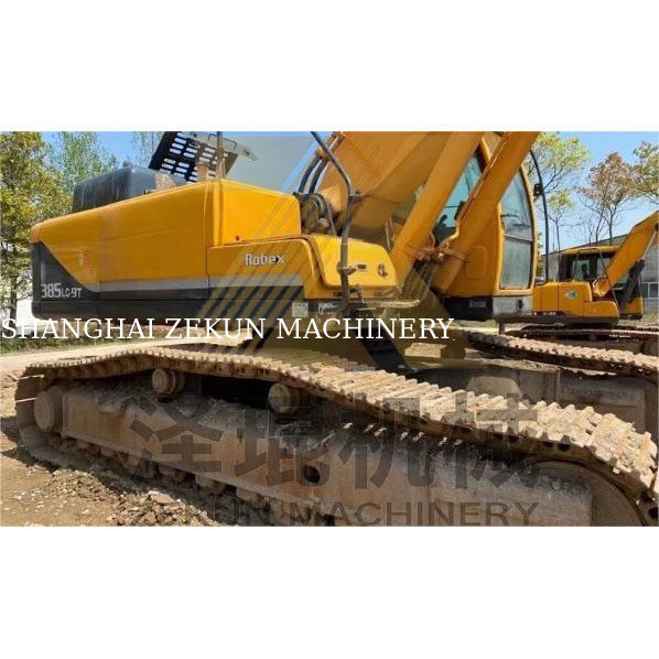 Hyundai R385 R385-9 R385LC-9T พั๊มไฮดรอลิกมือสอง สภาพดีเยี่ยมในเซี่ยงไฮ้