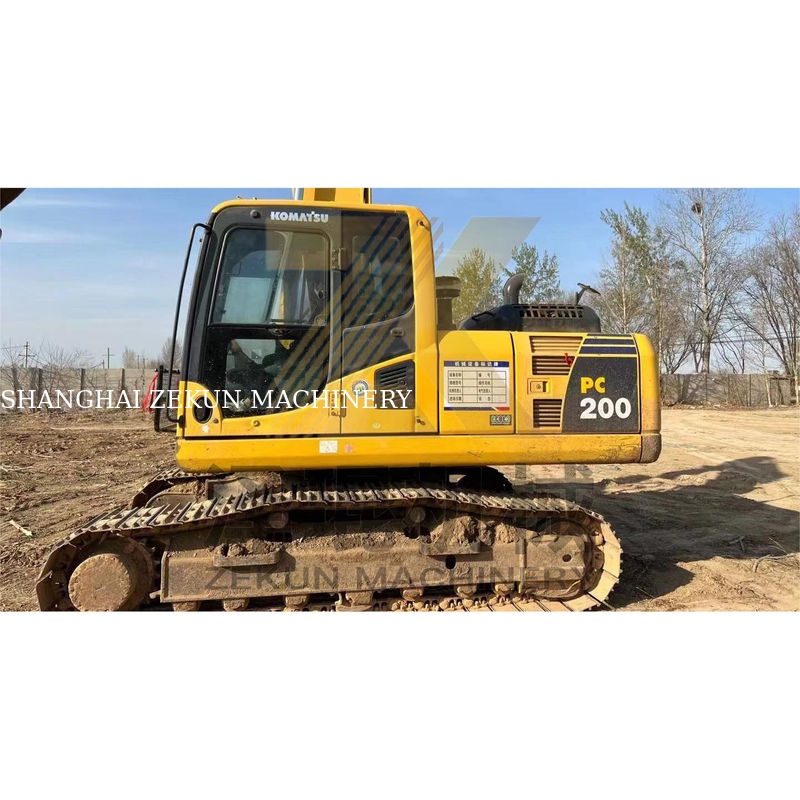 โคมาตซู 16T PC110-7 PC200-7 PC200-8MO Loader 200 มือสองที่มีน้ําหนักการทํางานต่ํา