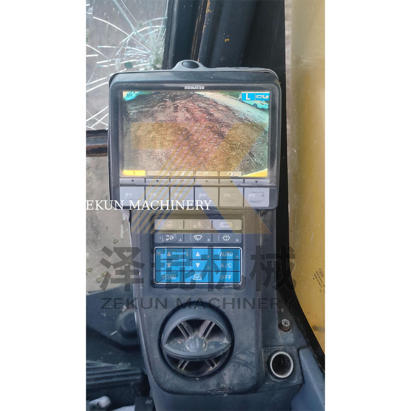 Komatsu PC200-7 PC200-8N1 เครื่องขุด Crawler Excavator Digger ที่มีเครื่องยนต์ 110KW ในเซี่ยงไฮ้