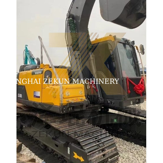 84 KW เครื่องขุด Volvo EC140DL มือสอง พร้อมเครื่องขับท้ายที่ดี สภาพดี ปี 2020