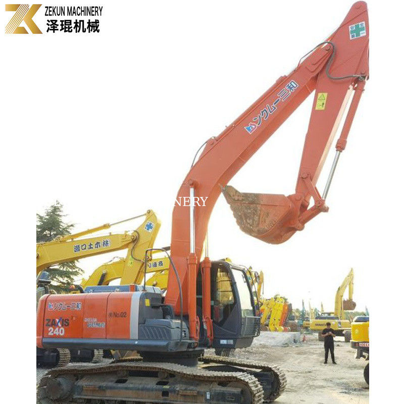 24 ตัน ใช้ฮิตาชิ ZX240 Excavator วาล์วไฮดรอลิกเดิม 132KW ZX60 ZX70 ZX120