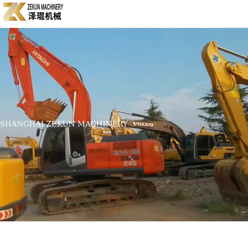24 ตัน ใช้ฮิตาชิ ZX240 Excavator วาล์วไฮดรอลิกเดิม 132KW ZX60 ZX70 ZX120