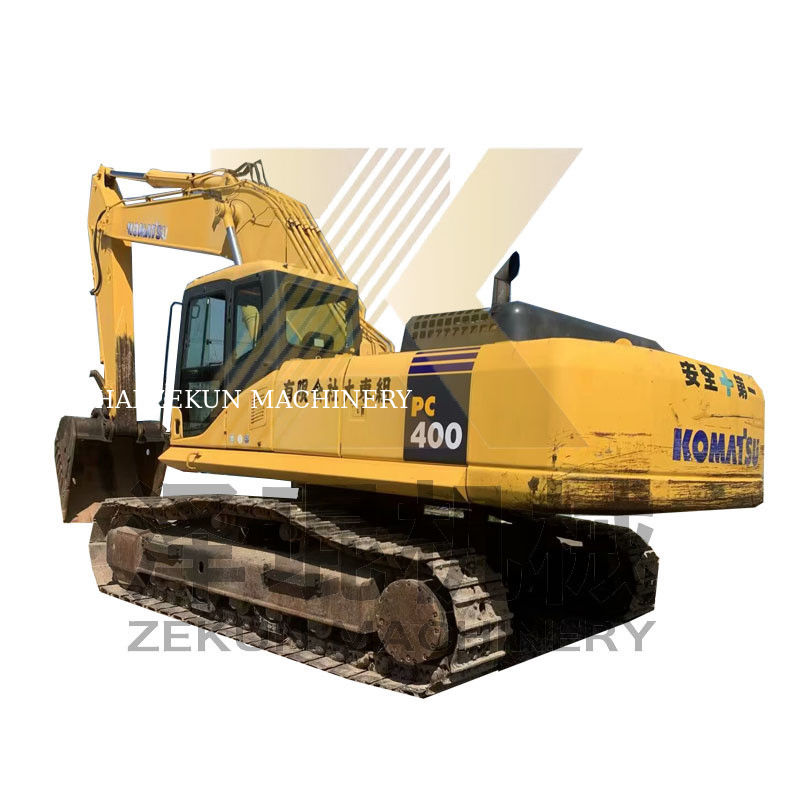 น้ําหนักการทํางาน 41.4TON Komatsu PC400-7 เครื่องขุดคลานด้วยปี 2014 2015 2019