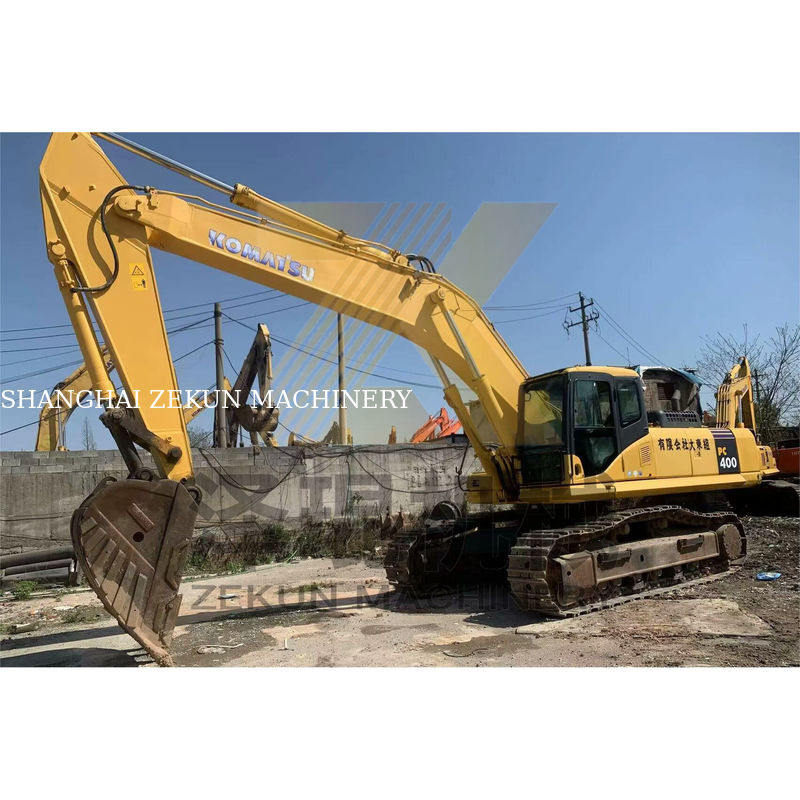 น้ําหนักการทํางาน 41.4TON Komatsu PC400-7 เครื่องขุดคลานด้วยปี 2014 2015 2019