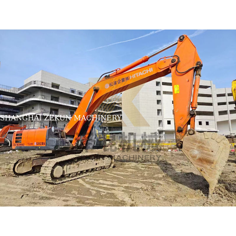 1.5 CBM Bucket Used Hitachi ZX350 ZX330-3 ZX350-3 ZX350H Excavator พร้อมเครื่องยนต์ ISUZU