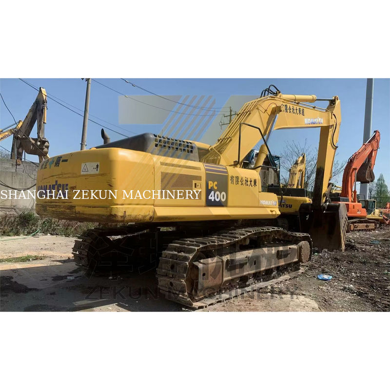 น้ําหนักการทํางาน 41.4TON Komatsu PC400-7 เครื่องขุดคลานด้วยปี 2014 2015 2019