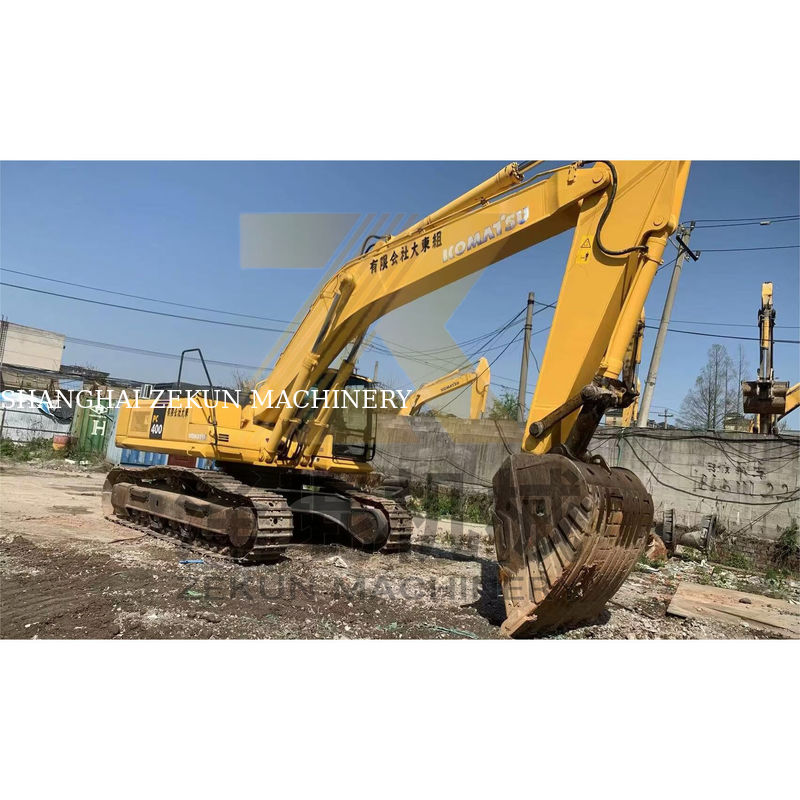 น้ําหนักการทํางาน 41.4TON Komatsu PC400-7 เครื่องขุดคลานด้วยปี 2014 2015 2019