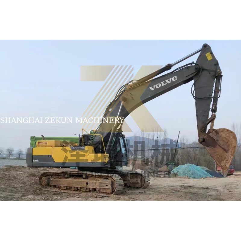 เครื่องขุดคลาน Volvo EC480D EC480DL ปี 2019 ที่ใช้ในเซี่ยงไฮ้ 4001-6000 ชั่วโมงทํางาน