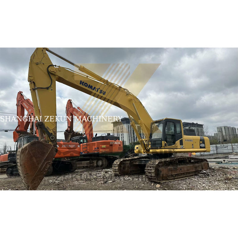 เครื่องขุด Komatsu PC450-8 ที่ใช้กันหลายประการ พร้อม Xilanh แบบ 2023 ของญี่ปุ่นเดิม