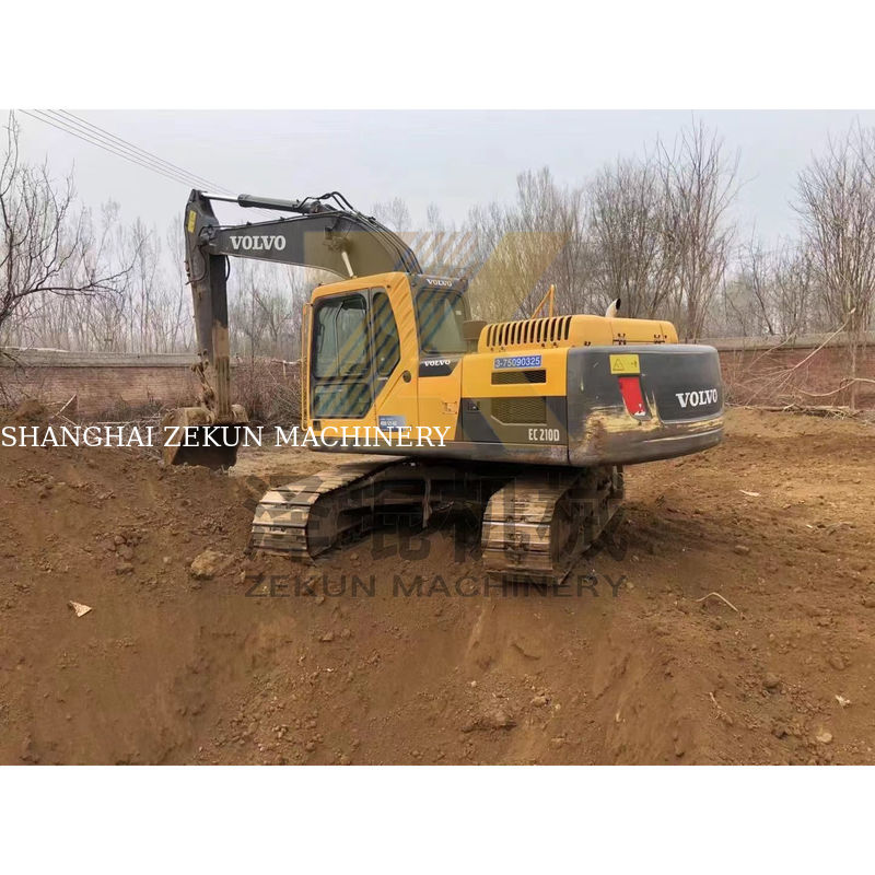 เครื่องขุด Volvo EC200B EC210BLC 240BLC 290BLC D6D EC210 BLC ที่ใช้ในเซี่ยงไฮ้ 21000 KG