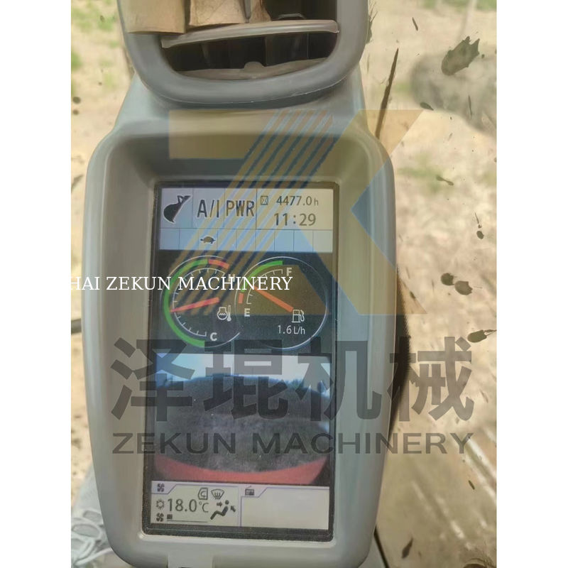 4475 ชั่วโมงทํางานใช้ ฮิตาชิ ZX200 ZX200-3 ZX200-6 เครื่องขุดคลานสําหรับการก่อสร้าง