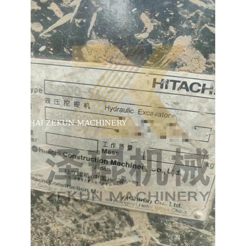 4475 ชั่วโมงทํางานใช้ ฮิตาชิ ZX200 ZX200-3 ZX200-6 เครื่องขุดคลานสําหรับการก่อสร้าง