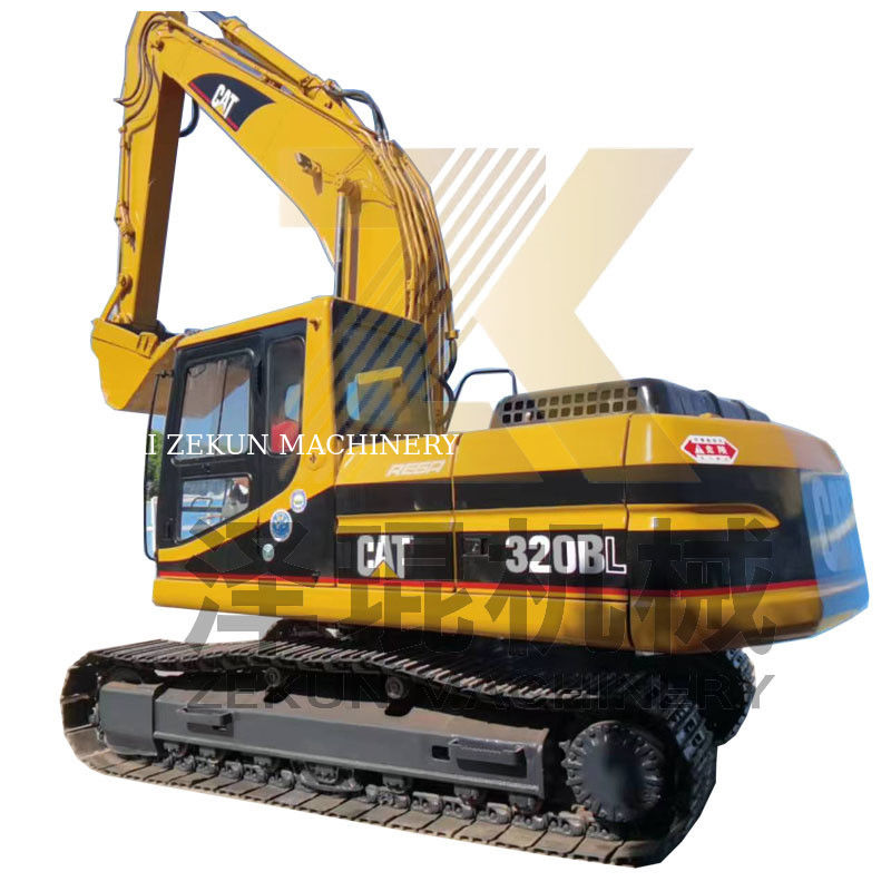 อุปกรณ์ขุด Cat 320 BL ที่ใช้แล้ว ความจุของถัง 0.92 m3 และเวลาทํางาน 2001-4000 ชั่วโมง