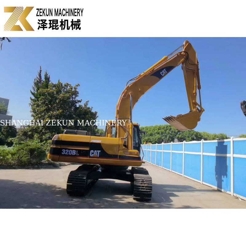 อุปกรณ์ขุด Cat 320 BL ที่ใช้แล้ว ความจุของถัง 0.92 m3 และเวลาทํางาน 2001-4000 ชั่วโมง
