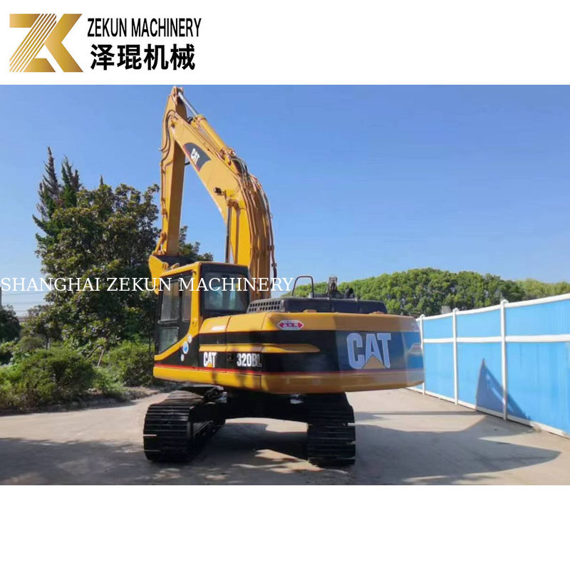 อุปกรณ์ขุด Cat 320 BL ที่ใช้แล้ว ความจุของถัง 0.92 m3 และเวลาทํางาน 2001-4000 ชั่วโมง
