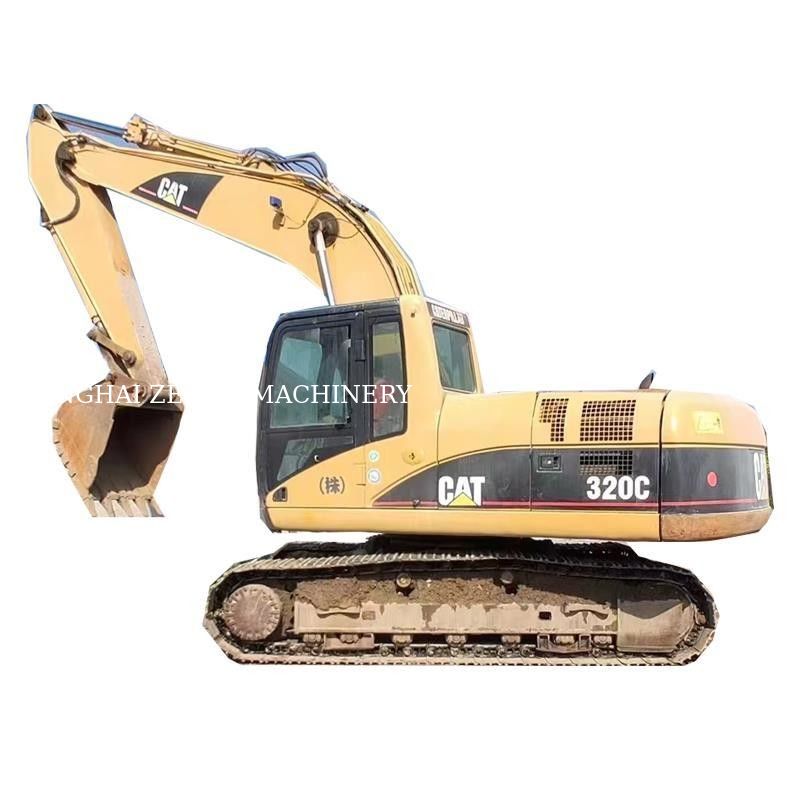 ระบบไฮดรอลิกเต็ม ใช้ CAT320C Excavator พลังการขุดสูงสําหรับธุรกิจของคุณ