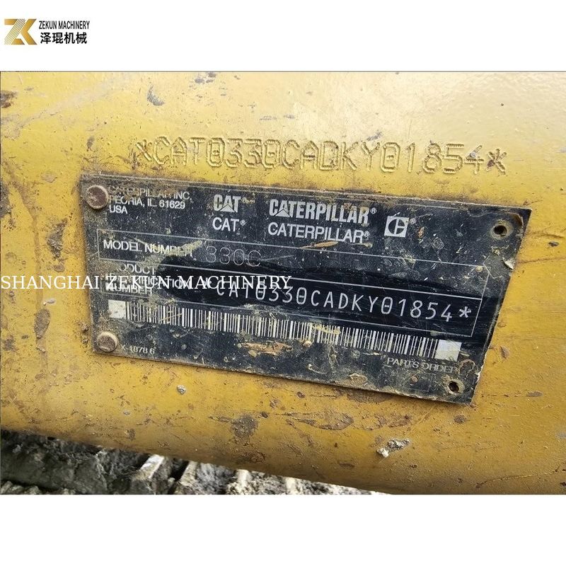 32300 KG เครื่องขุด CAT 330 คราบเลอร์มือสองสําหรับญี่ปุ่น การก่อสร้าง