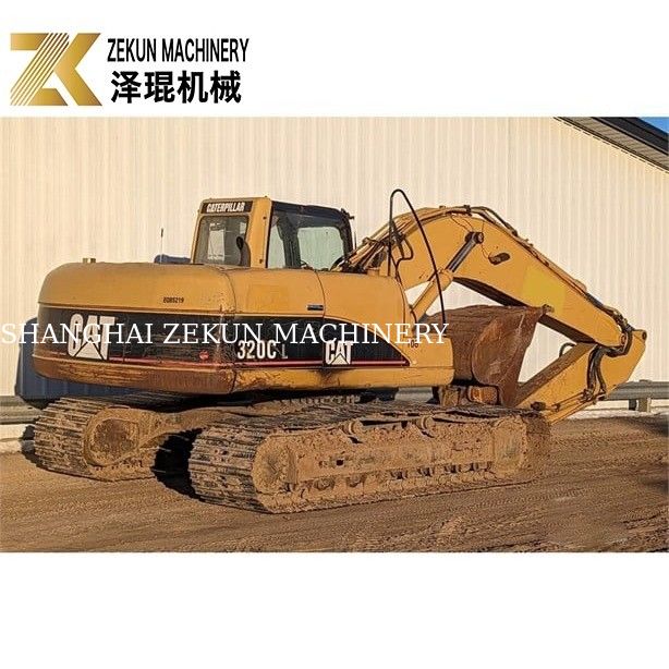 ราคาถูก Cat 320 D2 Excavator กับเครื่องยนต์และปั๊มไฮดรอลิก 4000 ชั่วโมงการทํางาน