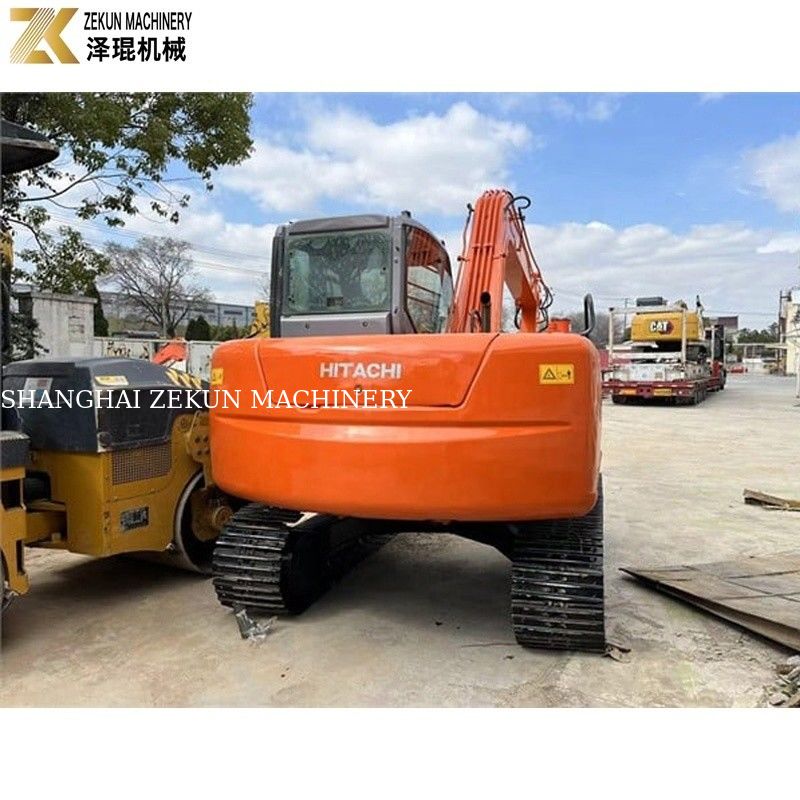 เครื่องขุดฮิตาชิ ZX70 ที่ใช้แล้ว พร้อมปั๊มไฮดรอลิกเดิมและเวลาทํางาน 2001-4000 ชั่วโมง