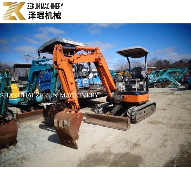 20KW เครื่องขุดดินขนาดเล็กใช้ Hitachi Zaxis 30 Crawler ZX30 สําหรับเครื่องจักรเคลื่อนที่ดิน