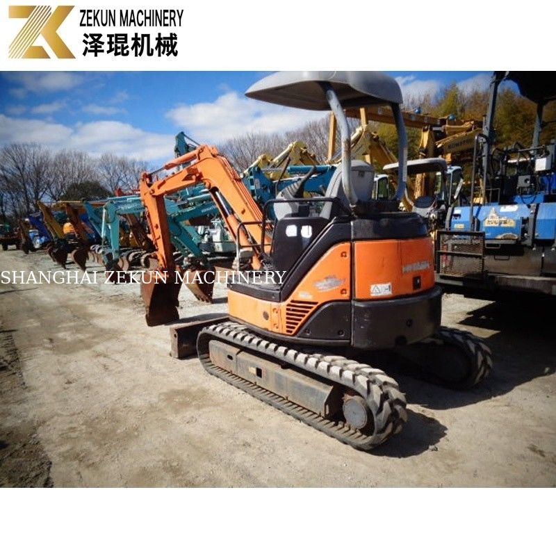 20KW เครื่องขุดดินขนาดเล็กใช้ Hitachi Zaxis 30 Crawler ZX30 สําหรับเครื่องจักรเคลื่อนที่ดิน
