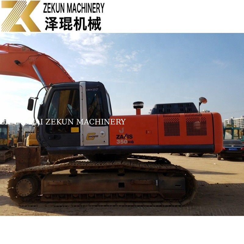 1.38m3 ความจุของถัง ฮิตาชิ ZX350 เครื่องขุดขี่ เครื่องใช้งานหนัก ZX350-3G