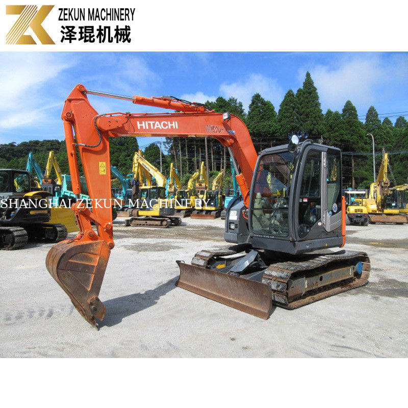 ยี่ปุ่น ฮิตาชิ ฮิตาชิ 70 สหรัฐอเมริกา มินิ Excavator 0.33m3 ความจุถัง 40.5Kw
