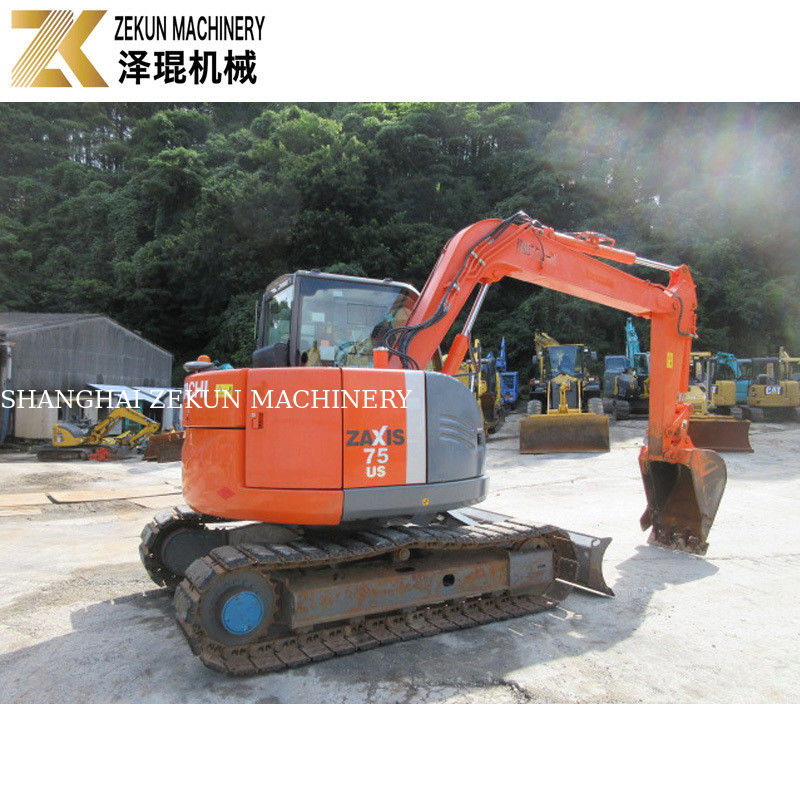 ยี่ปุ่น ฮิตาชิ ฮิตาชิ 70 สหรัฐอเมริกา มินิ Excavator 0.33m3 ความจุถัง 40.5Kw