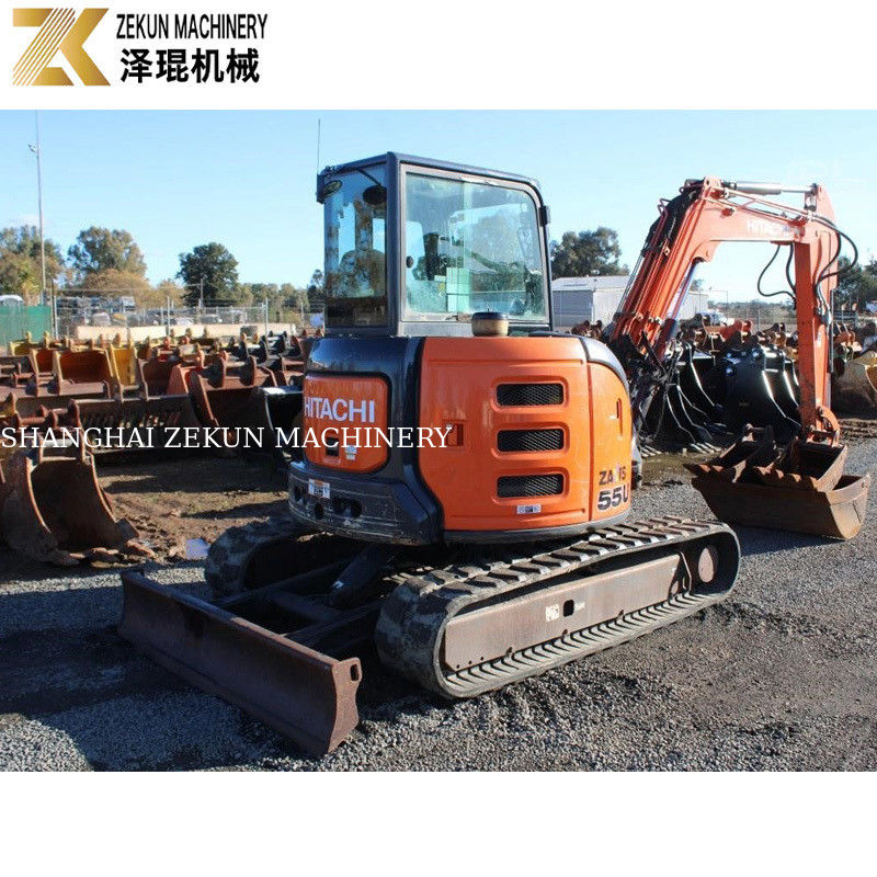 เครื่องขุดแบบเคลื่อนไหว แบบขบวน ฮิตาชิ ZX55-5A ขนาด 0.19m3
