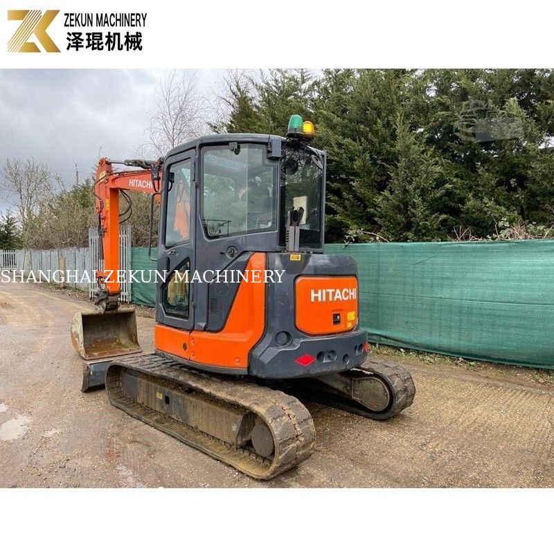 ใช้ฮิตาชิ ZX55U มินิ Excavator ญี่ปุ่นเดิม