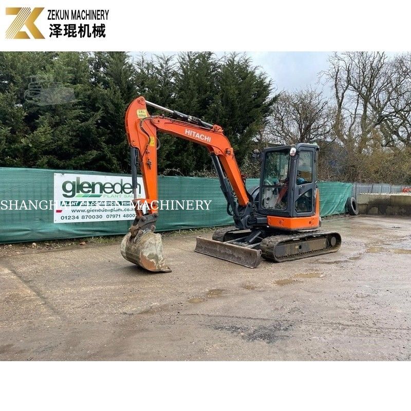 ใช้ฮิตาชิ ZX55U มินิ Excavator ญี่ปุ่นเดิม