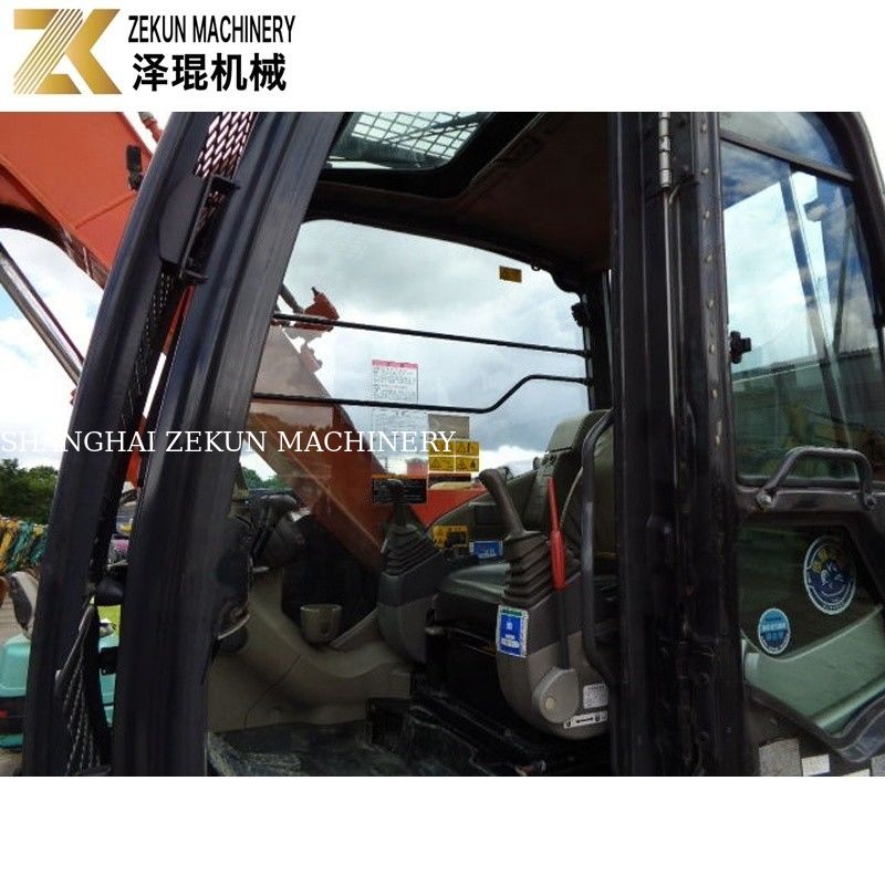 ญี่ปุ่นนําเข้า 7.5 ตันใช้ Hitachi ZX75 Excavator Isuzu เครื่องยนต์ ZX75US-A สําหรับการเกษตร