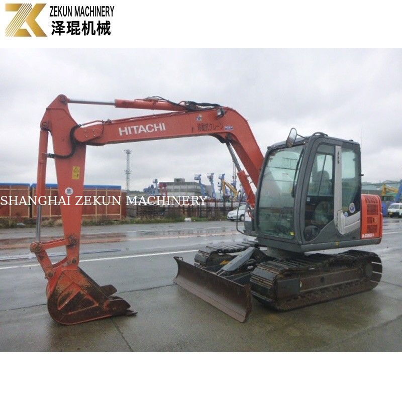 ถังขนาดเล็กใช้ 7 ตัน ฮิตาชิ ZX 70 Excavator With Thumb ZX70-3 0-2000 ชั่วโมงการทํางาน
