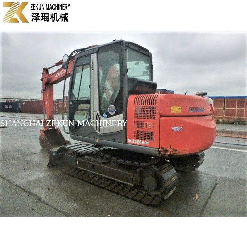 ถังขนาดเล็กใช้ 7 ตัน ฮิตาชิ ZX 70 Excavator With Thumb ZX70-3 0-2000 ชั่วโมงการทํางาน